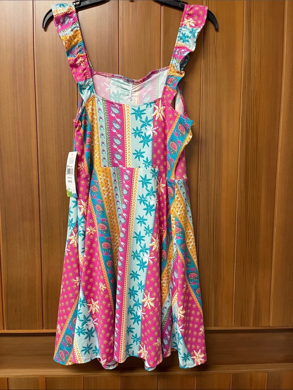 Colorful Planet Girl’s Sleeveless Skort Sundress XL (14/16) NWT